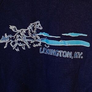 Vintage Horse Racing Sweatshirt Lexington Kentucky